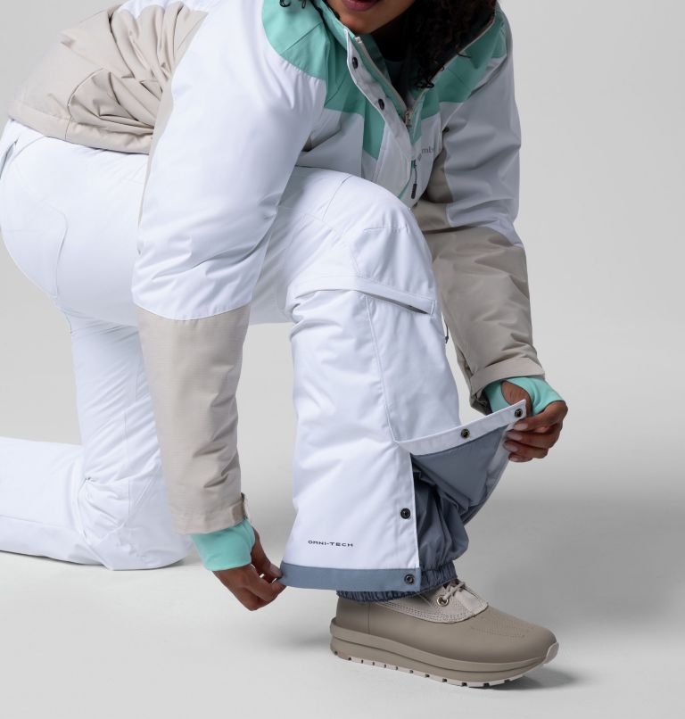 Columbia Bugaboo OH ski pants in white