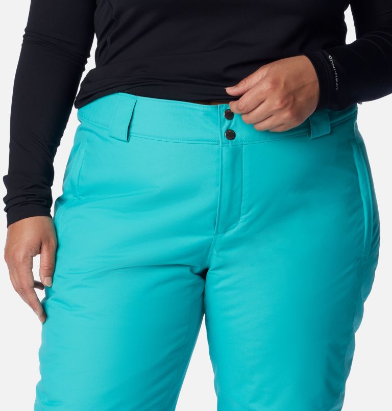 Women's Bugaboo Omni-Heat Insulated Ski Pants - Plus Size, Color: Bright Aqua, image 4