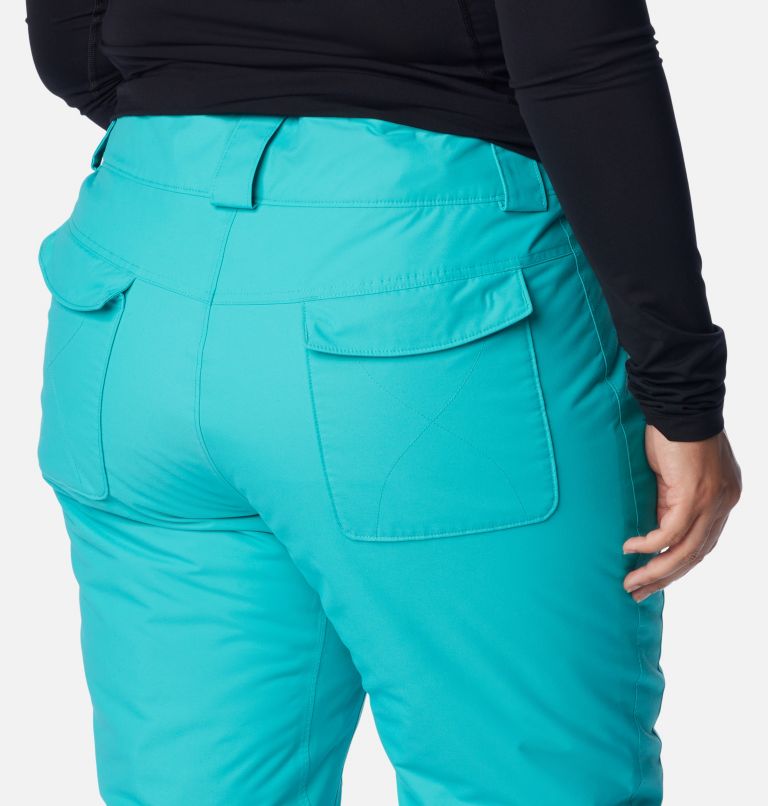 Thumbnail: Women's Bugaboo Omni-Heat Insulated Ski Pants - Plus Size, Color: Bright Aqua, image 5