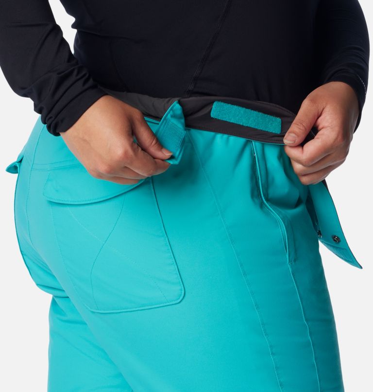 Thumbnail: Women's Bugaboo Omni-Heat Insulated Ski Pants - Plus Size, Color: Bright Aqua, image 6