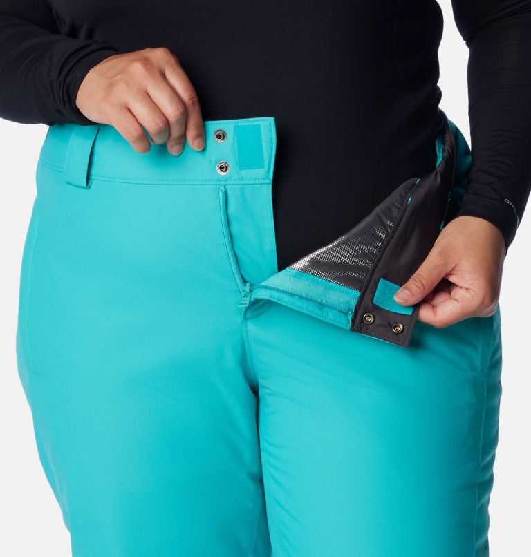 Women's Bugaboo Omni-Heat Insulated Ski Pants - Plus Size, Color: Bright Aqua, image 7
