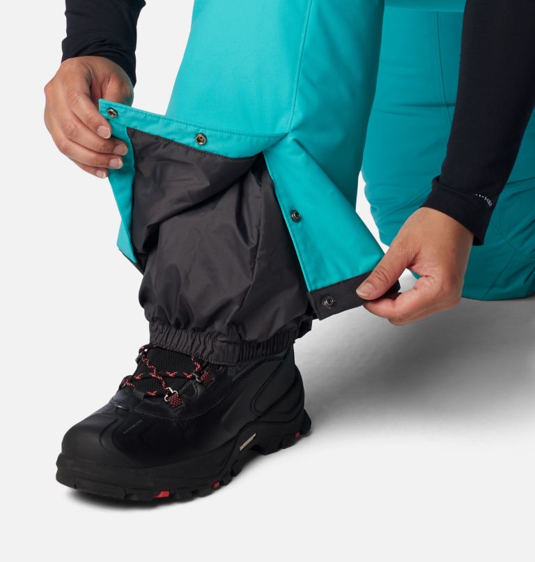 Women's Bugaboo Omni-Heat Insulated Ski Pants - Plus Size, Color: Bright Aqua, image 9