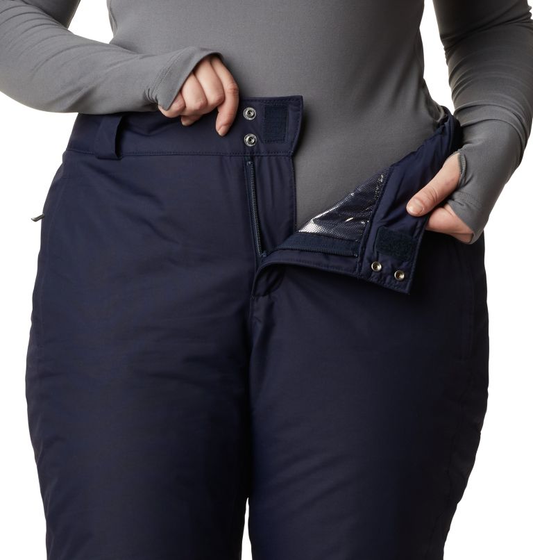 Thumbnail: Women's Bugaboo Omni-Heat Insulated Ski Pants - Plus Size, Color: Dark Nocturnal, image 5