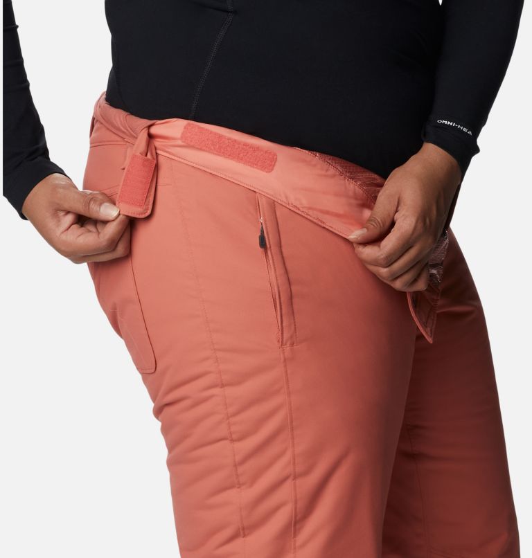 Women's Bugaboo Omni-Heat Insulated Ski Pants - Plus Size, Color: Dark Coral, image 6
