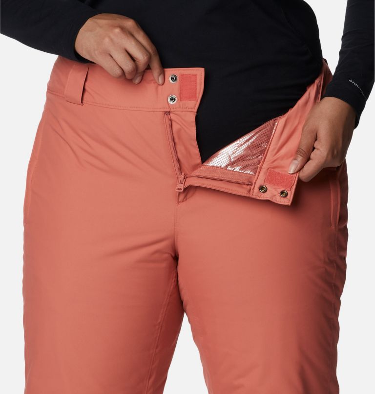 Women's Bugaboo Omni-Heat Insulated Ski Pants - Plus Size, Color: Dark Coral, image 7