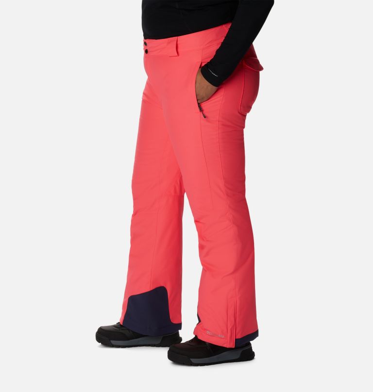 Women's Bugaboo Omni-Heat Insulated Ski Pants - Plus Size, Color: Neon Sunrise, image 3
