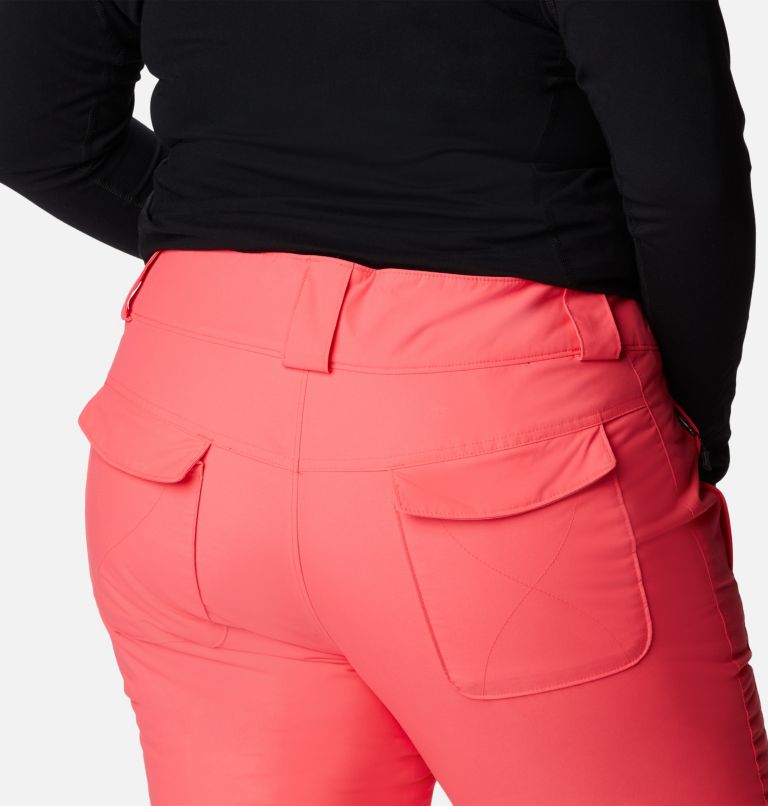 Thumbnail: Women's Bugaboo Omni-Heat Insulated Ski Pants - Plus Size, Color: Neon Sunrise, image 7