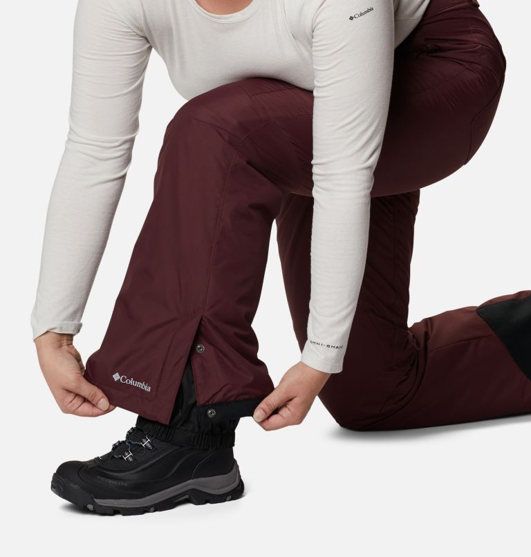 Women's Bugaboo Omni-Heat Insulated Ski Pants - Plus Size, Color: Malbec, image 7