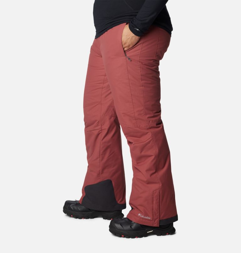 Women's Bugaboo Omni-Heat Insulated Ski Pants - Plus Size, Color: Beetroot, image 3