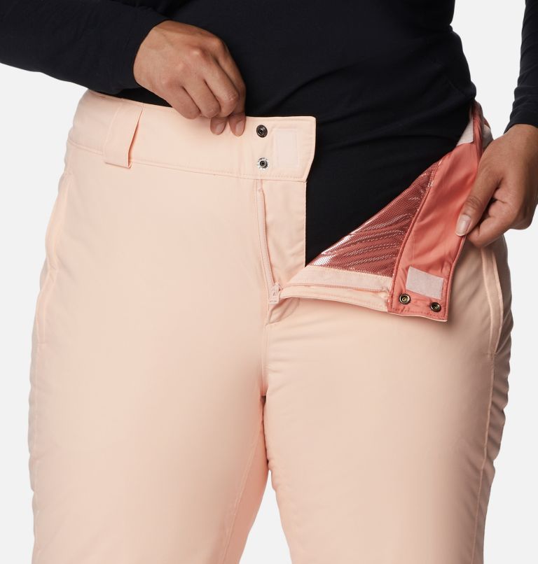Thumbnail: Women's Bugaboo Omni-Heat Insulated Ski Pants - Plus Size, Color: Peach Blossom, image 7