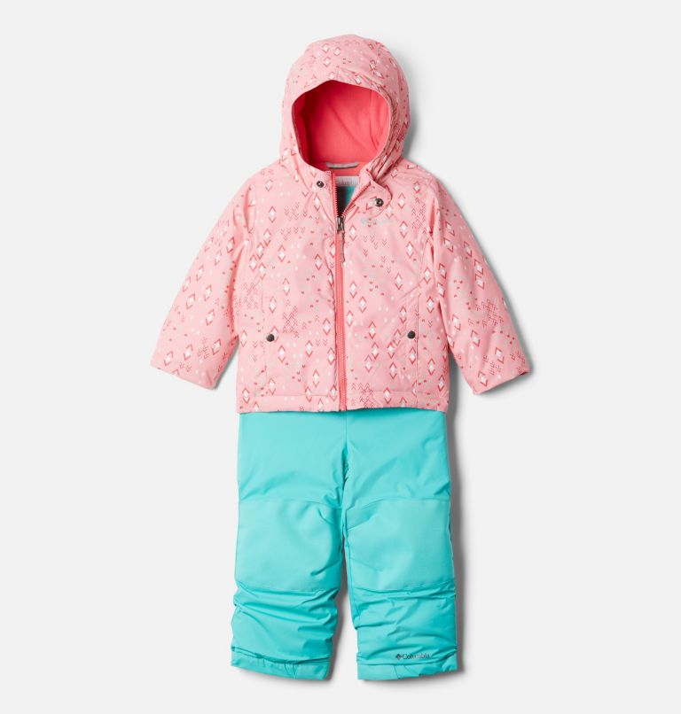 Toddler Frosty Slope Snow Set, Color: Pink Orchid Geo Sprinkles, Brt Geranm, image 1
