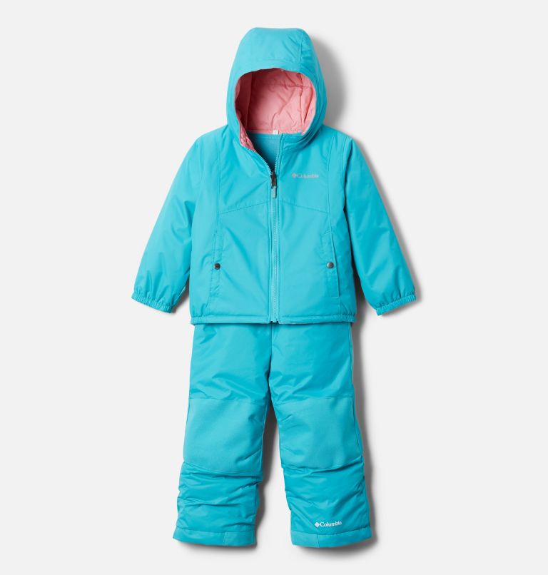 Thumbnail: Toddler Double Flake  Snow Set, Color: Geyser, image 1