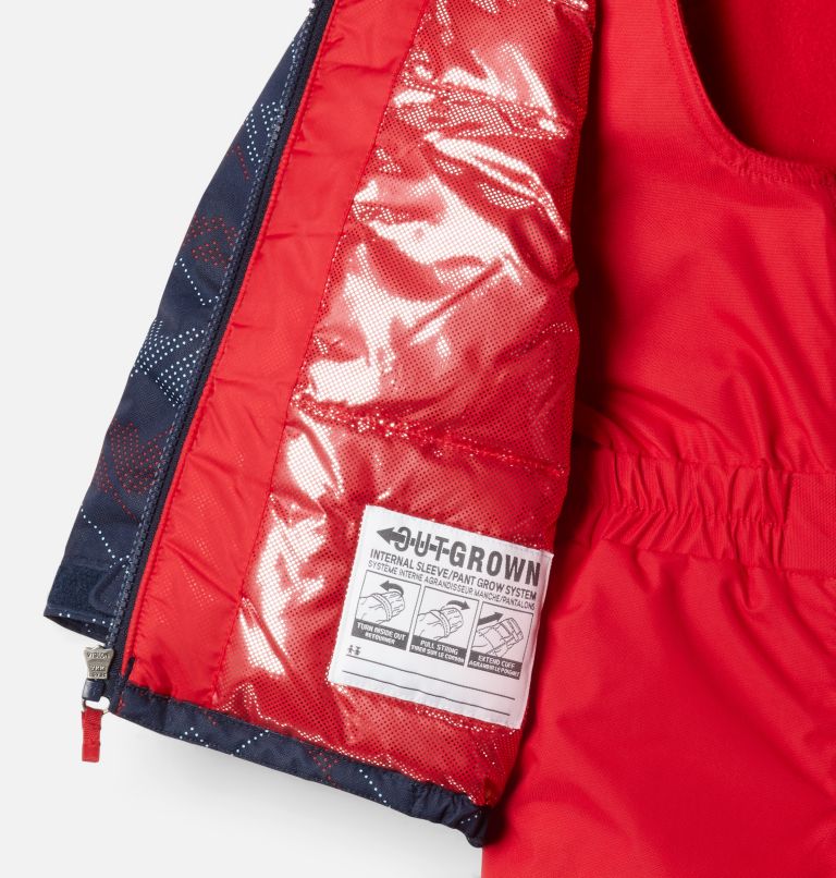Ensemble Buga pour tout-petit, Color: Collegiate Navy Dotscape Print, Mtn Red, image 3