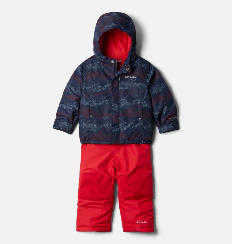 Ensemble Buga pour tout-petit, Color: Collegiate Navy Dotscape Print, Mtn Red, image 1