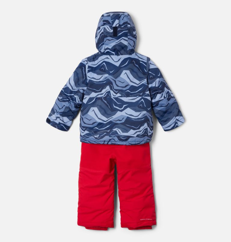 Toddler Buga Jacket & Bib Set, Color: Collegiate Navy Tectonic, image 2