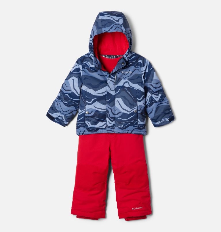 Toddler Buga Jacket & Bib Set, Color: Collegiate Navy Tectonic, image 1