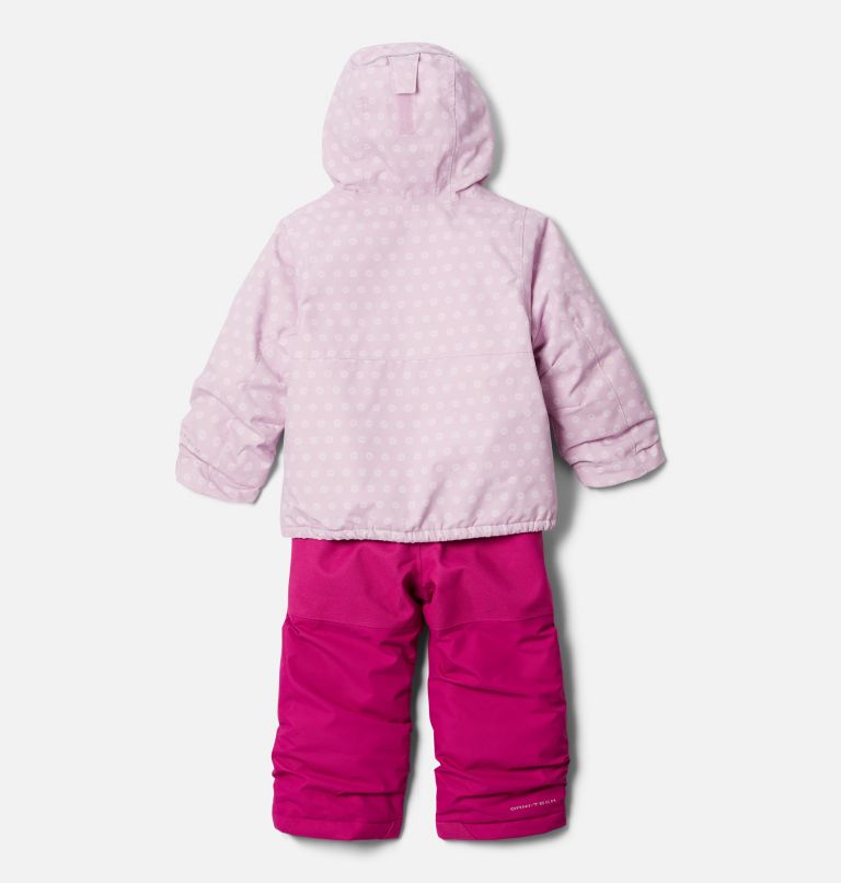 Thumbnail: Toddler Buga Jacket & Bib Set, Color: Aura Snowdaze, image 2