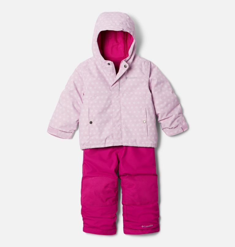 Thumbnail: Toddler Buga Jacket & Bib Set, Color: Aura Snowdaze, image 1