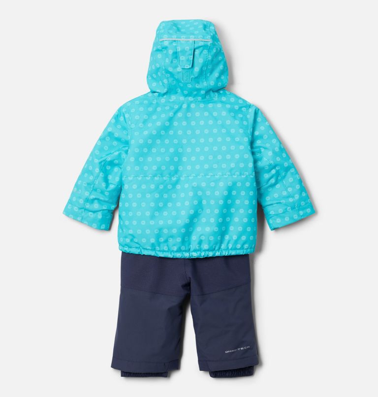 Thumbnail: Infant Buga Jacket & Bib Set, Color: Geyser Snowdaze, image 2