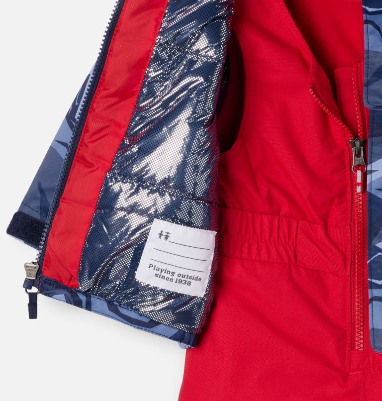 Ensemble de neige isolé chaud et imperméable Buga Warm pour bébé, Color: Collegiate Navy Tectonic, image 3