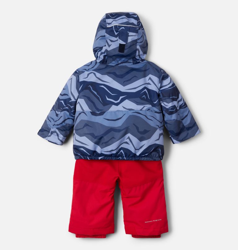 Ensemble de neige isolé chaud et imperméable Buga Warm pour bébé, Color: Collegiate Navy Tectonic, image 2