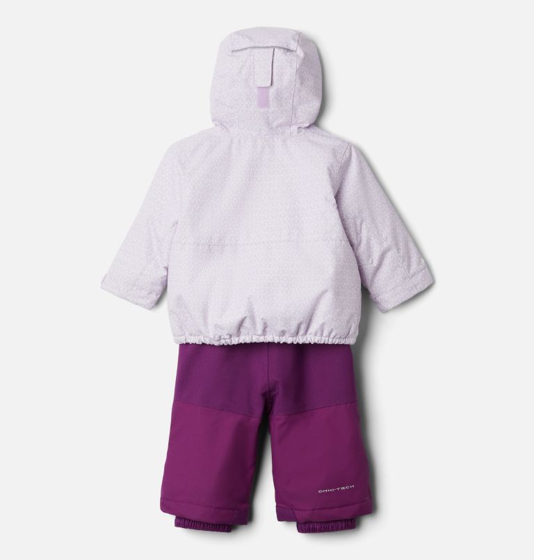 Ensemble de neige isolé chaud et imperméable Buga Warm pour bébé, Color: Pale Lilac Sparklers Print, Pale Lilac, image 2