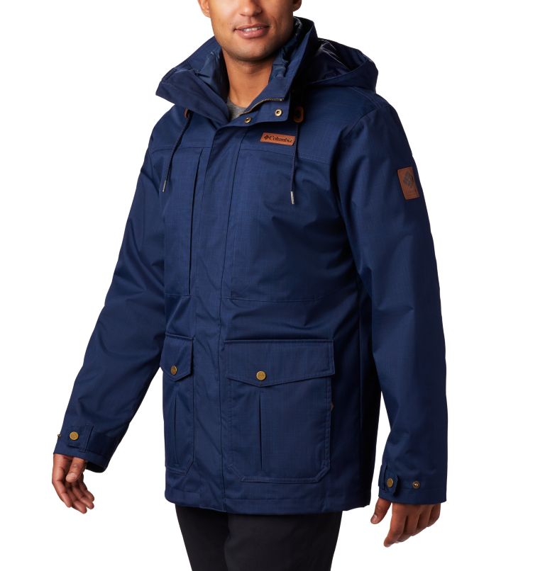 Thumbnail: Men’s Horizons Pine 3-in-1 Waterproof Jacket, Color: Collegiate Navy, image 1