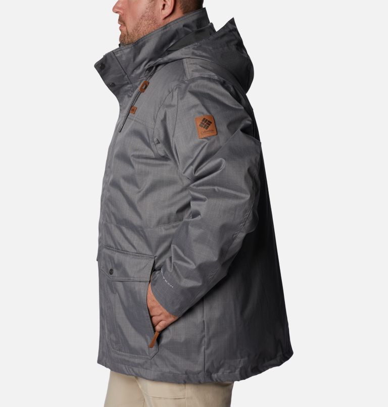 Thumbnail: Men’s Horizons Pine Interchange Jacket - Big, Color: City Grey, image 3