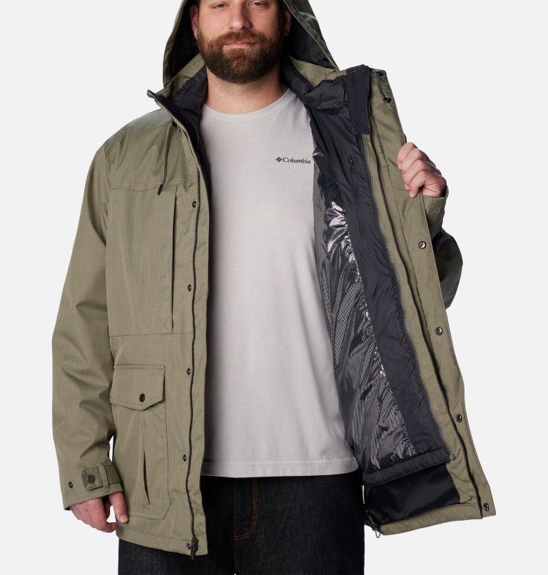 Men’s Horizons Pine Interchange Jacket - Big, Color: Stone Green, image 5