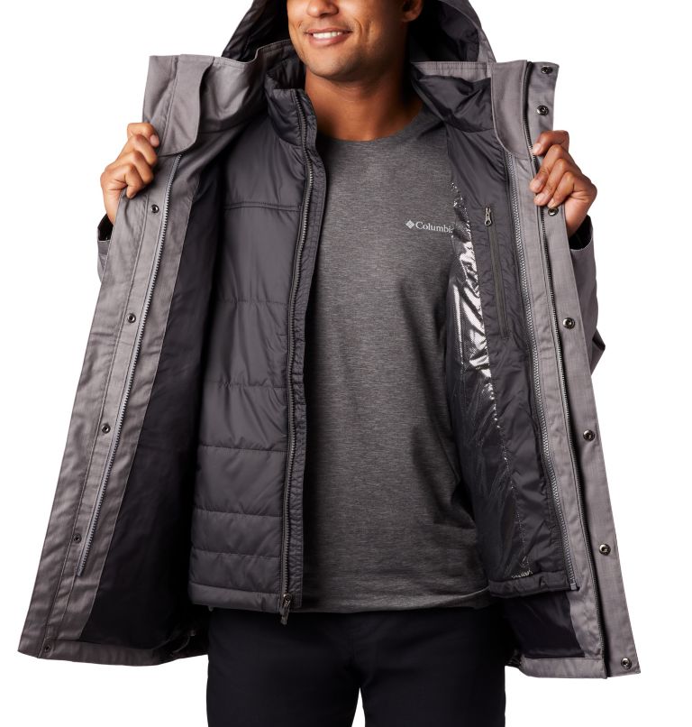 Men’s Horizons Pine Interchange Jacket - Tall, Color: City Grey
