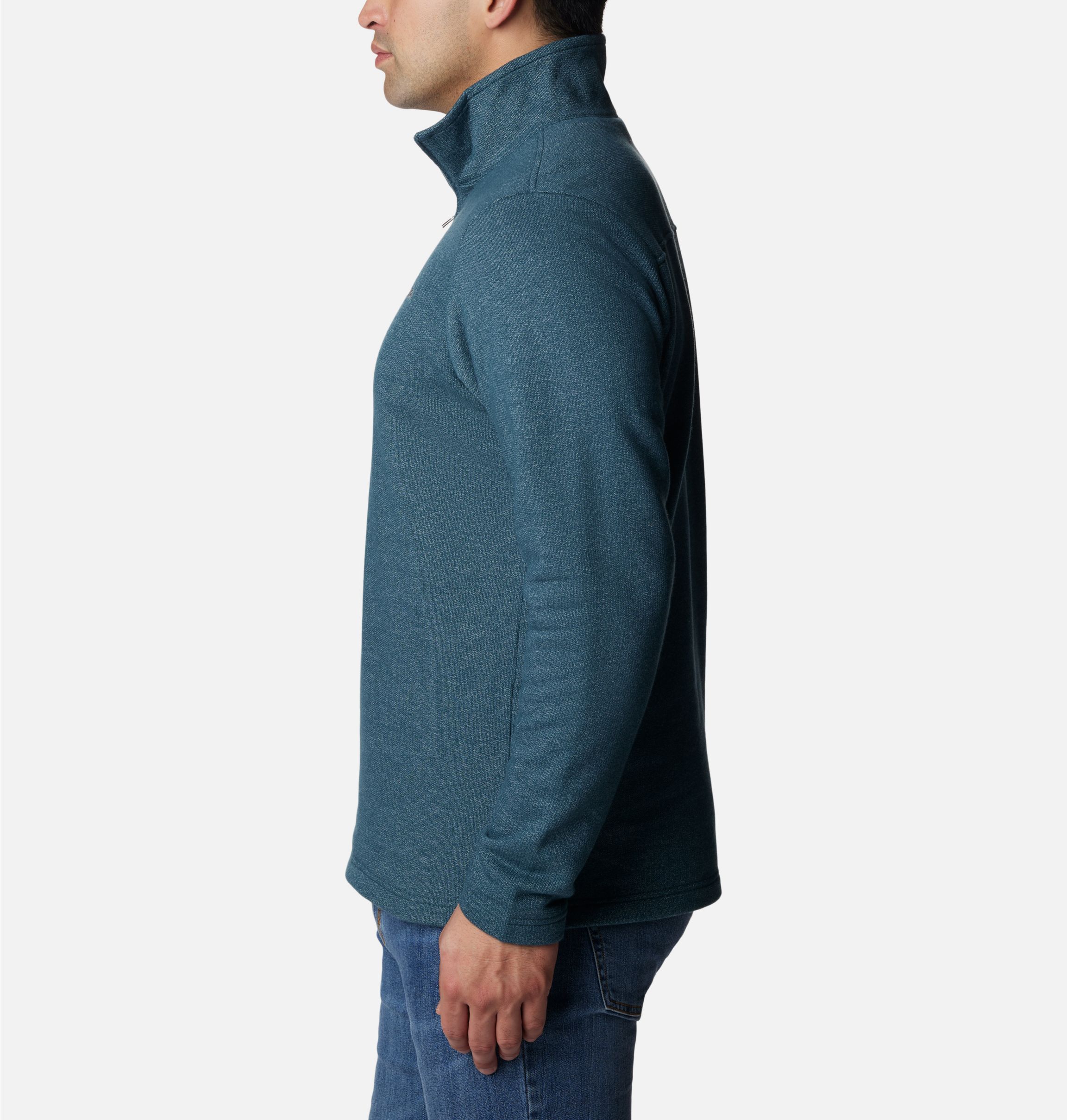 Mens Zip Neck Merino Jasper Golf Sweater