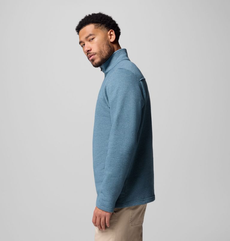 Men's Great Hart Mountain III Half Zip, Color: Everblue, image 4