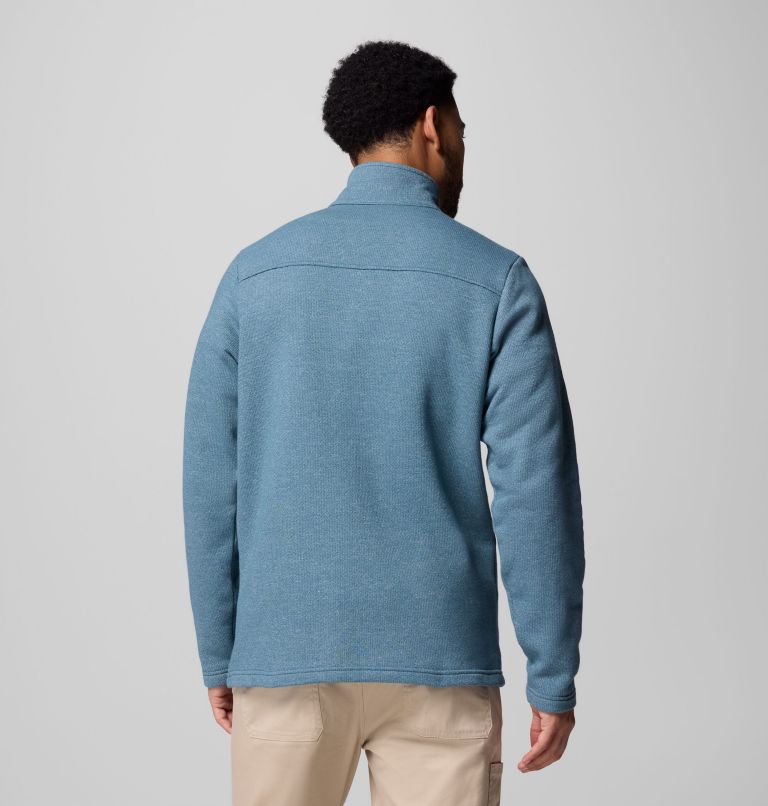 Men's Great Hart Mountain III Half Zip, Color: Everblue, image 3
