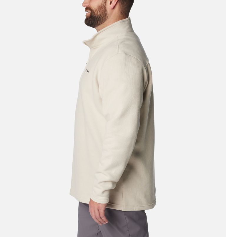 Men's Great Hart Mountain III Half Zip - Big, Color: Dark Stone Heather, image 3