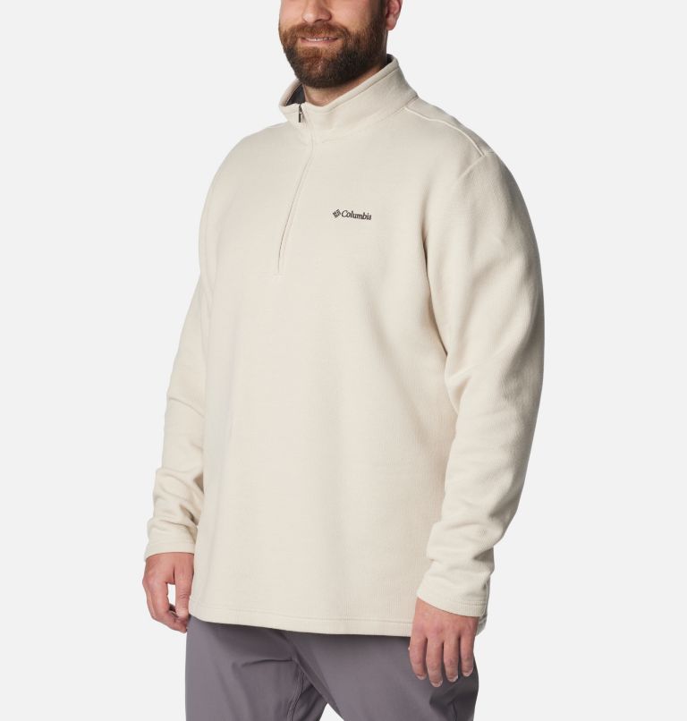 Men's Great Hart Mountain III Half Zip - Big, Color: Dark Stone Heather, image 5