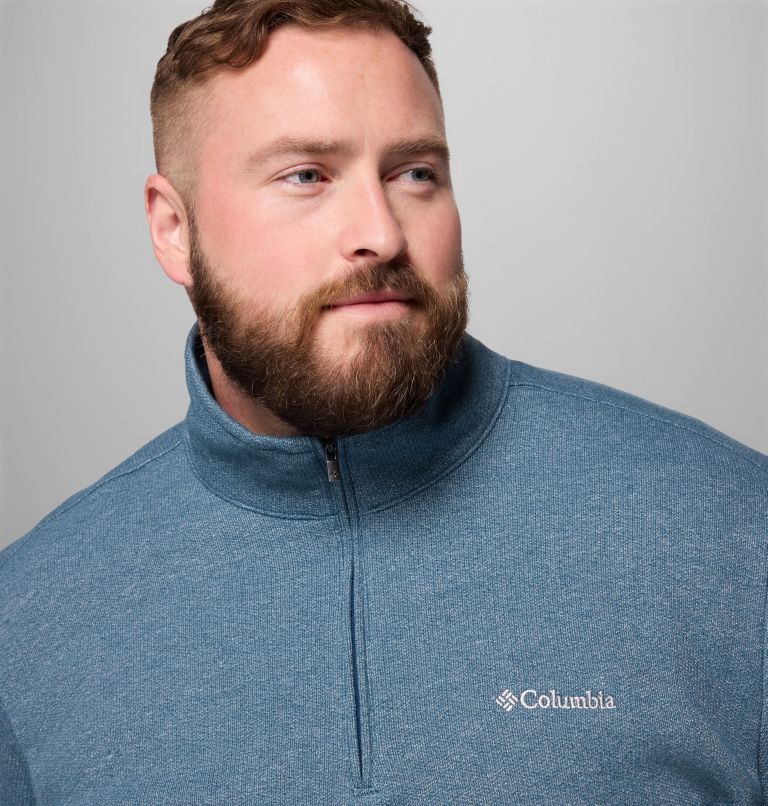 Men's Great Hart Mountain III Half Zip - Big, Color: Everblue, image 5