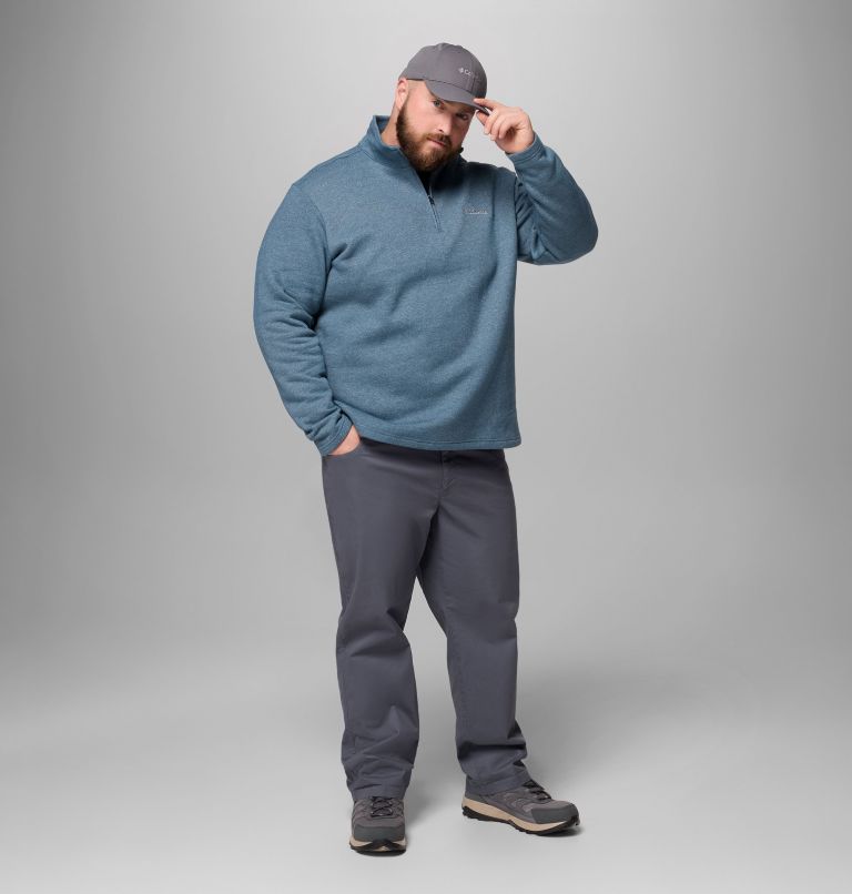 Men's Great Hart Mountain III Half Zip - Big, Color: Everblue, image 2