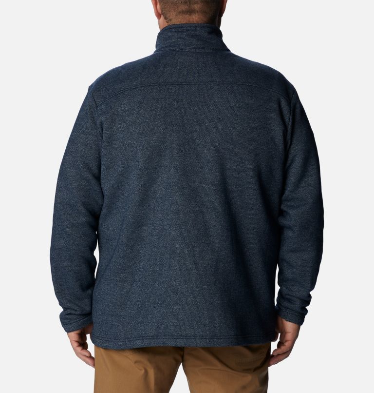 Men's Great Hart Mountain III Half Zip - Big, Color: Collegiate Navy Heather, image 2