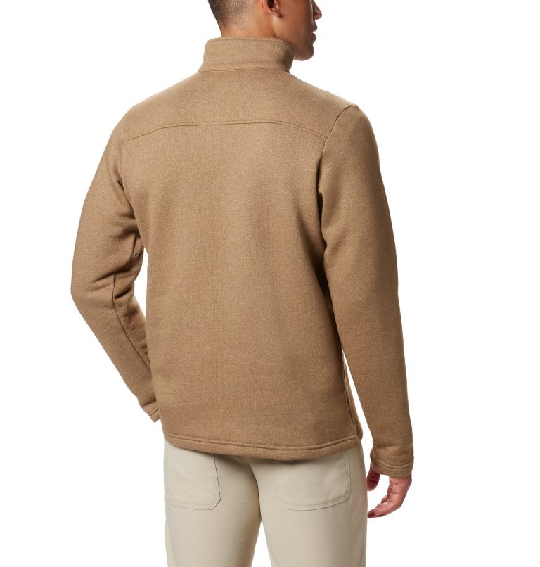 Men's Great Hart Mountain III Half Zip - Tall, Color: Delta Heather, image 2