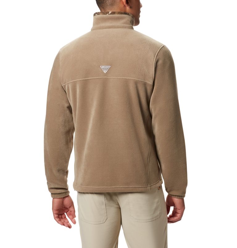 Thumbnail: Men's PHG Fleece Jacket, Color: Flax, RT Edge, image 2