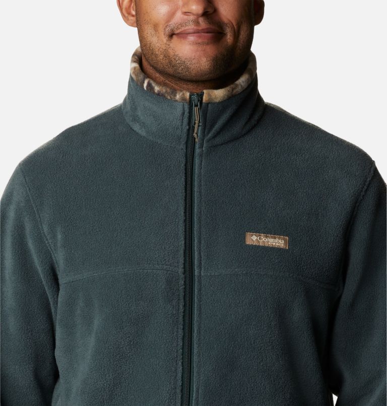 Thumbnail: Men's PHG Fleece Jacket, Color: Dark Forest, RT Edge, image 4