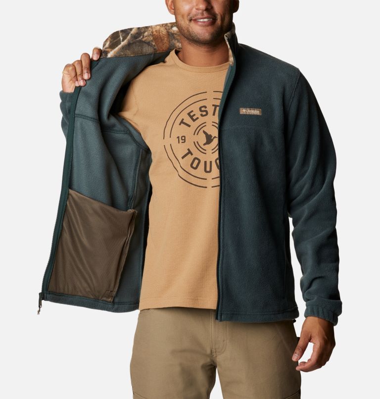 Men's PHG Fleece Jacket, Color: Dark Forest, RT Edge, image 5