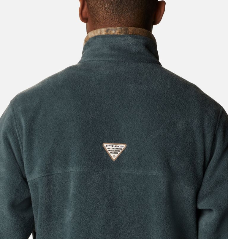 Thumbnail: Men's PHG Fleece Jacket, Color: Dark Forest, RT Edge, image 6