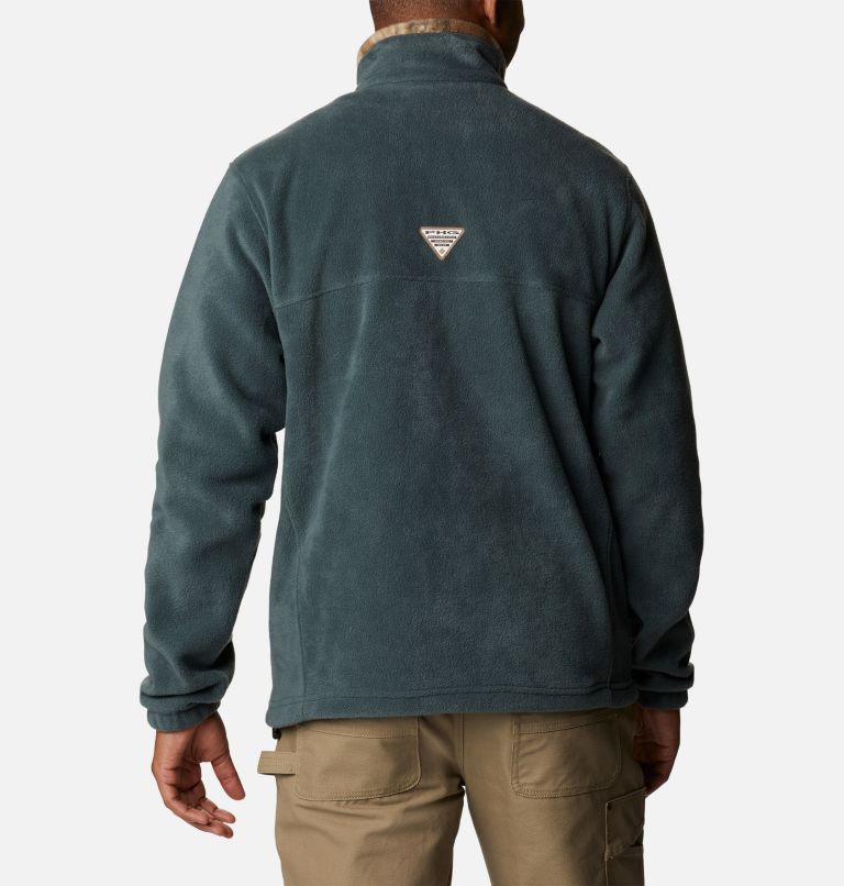 Thumbnail: Men's PHG Fleece Jacket, Color: Dark Forest, RT Edge, image 2