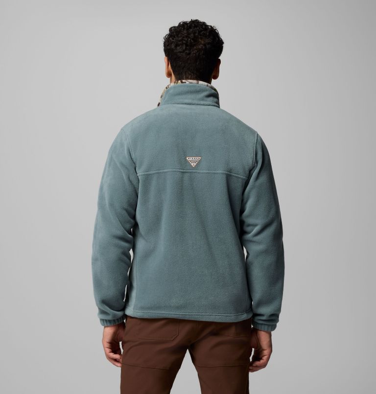 Men's PHG Fleece Jacket, Color: Pond, Timberwoods Camo, image 3