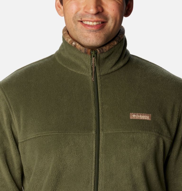 Thumbnail: Men's PHG Fleece Jacket, Color: Surplus Green, RT Edge, image 4