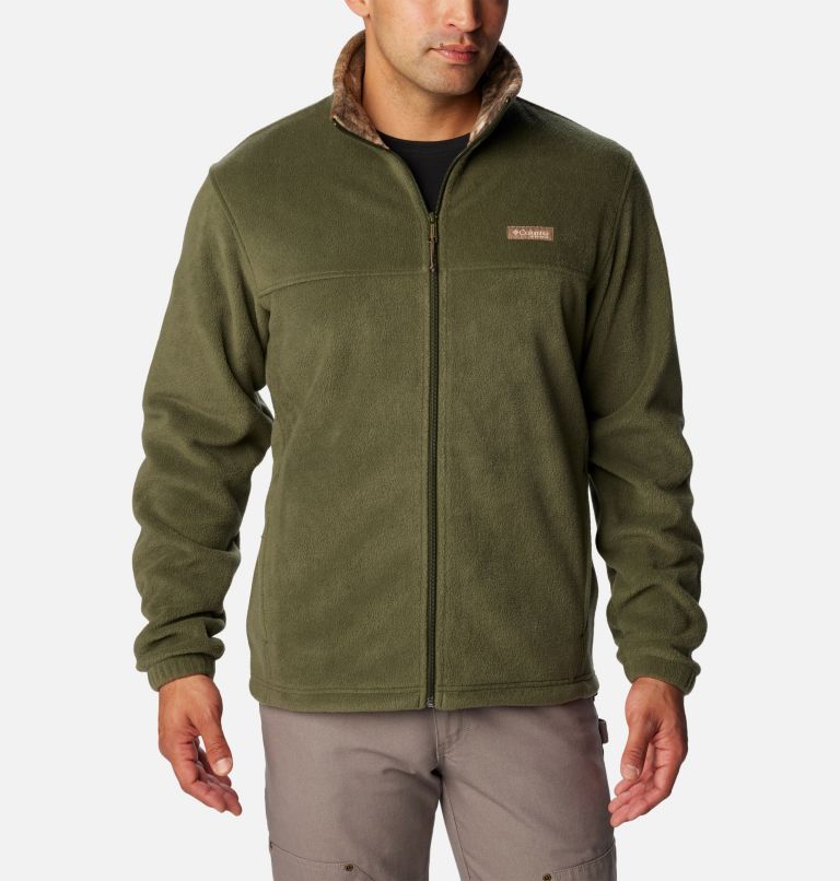 Thumbnail: Men's PHG Fleece Jacket, Color: Surplus Green, RT Edge, image 1