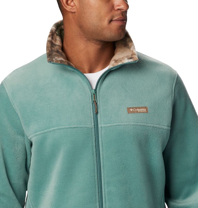 PHG Fleece Jacket | 369 | L, Color: Thyme Green, RT Edge, image 3