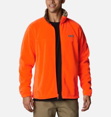 Columbia Men's PHG Fleece Overlay 1/4 Zip, Sahara/Realtree Max5