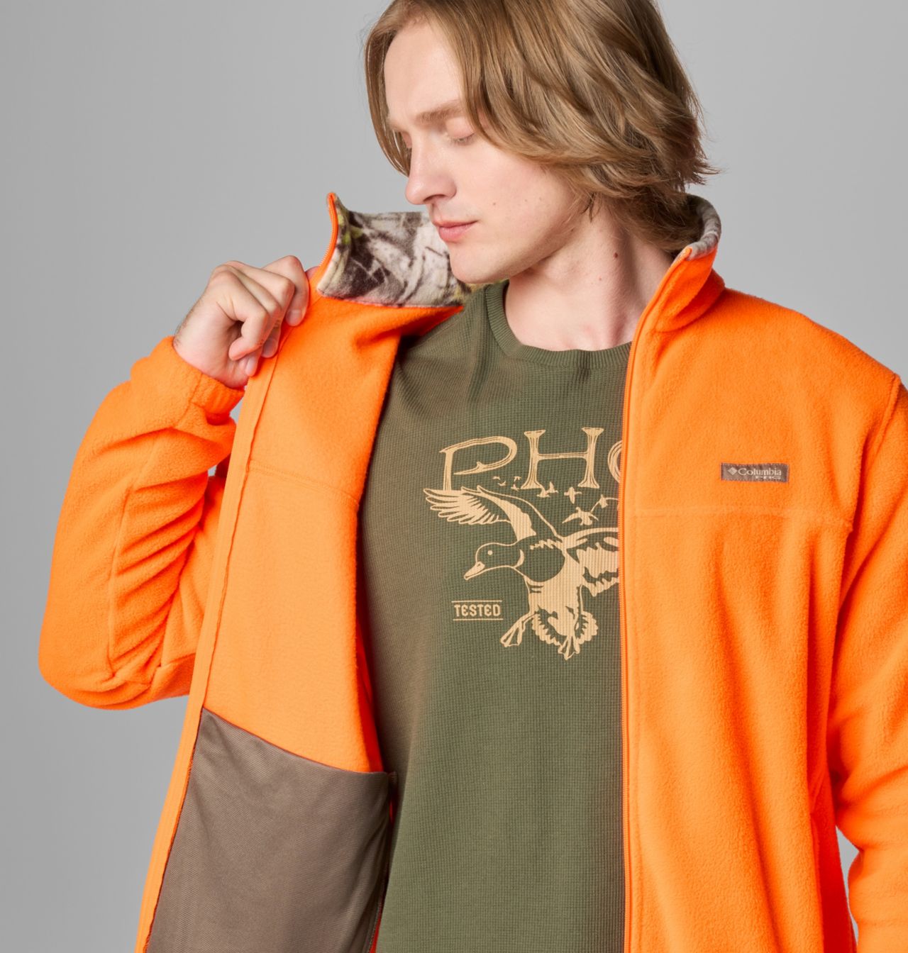 Men's PHG Fleece Jacket | 805 | S 8